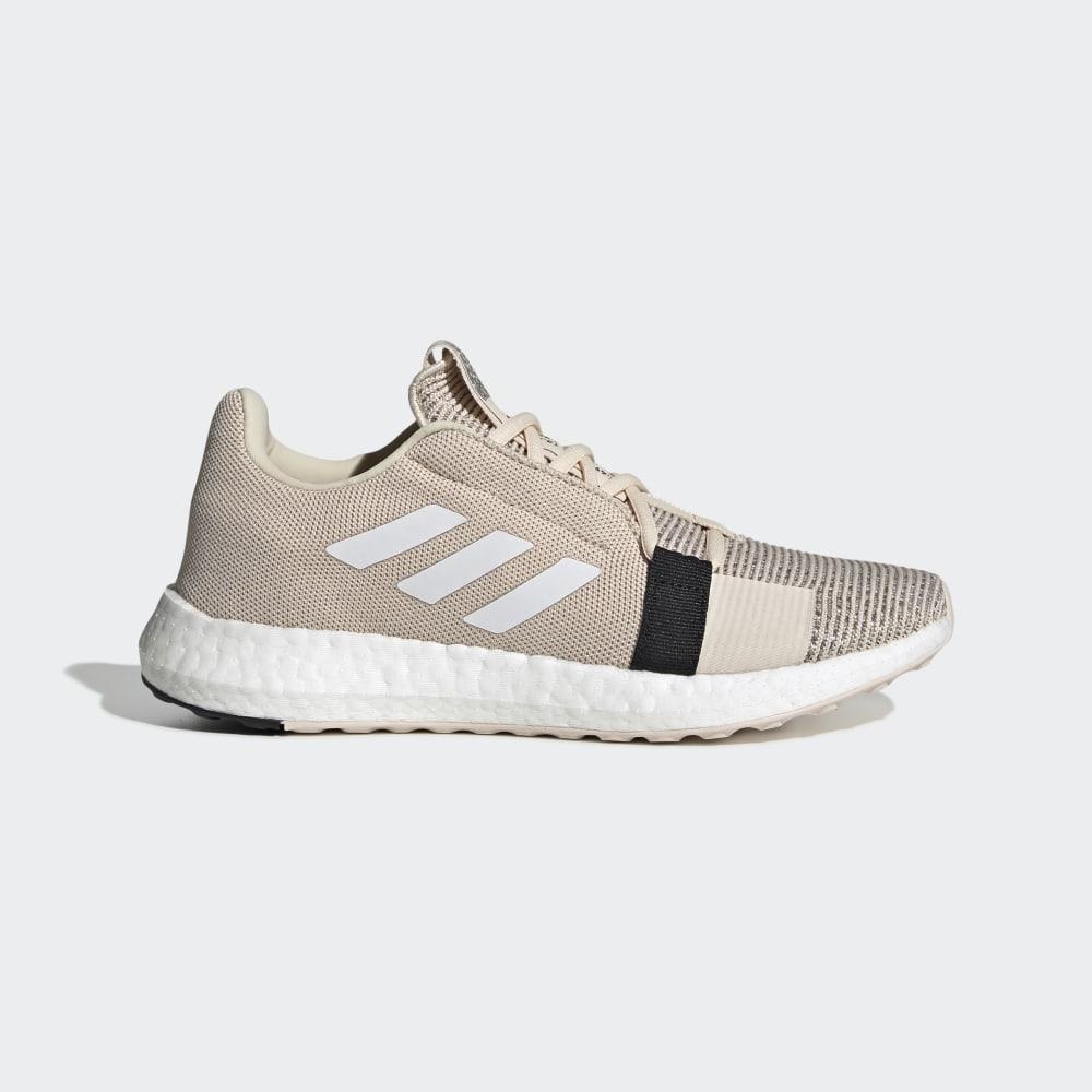 Adidasi Alergare Adidas Senseboost Go Dama Romania - Albi/Negrii G26948